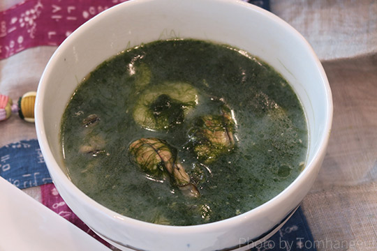 栄養豊かな海藻、メセンイの料理の数々～韓国水産物（Ｋ・FISH）料理教室より