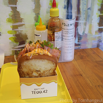 韓国トーストがお洒落に「TEgg.42（テグヨンニ）」ふわふわ卵のトースト～渋谷・町田に出店したチェーン
